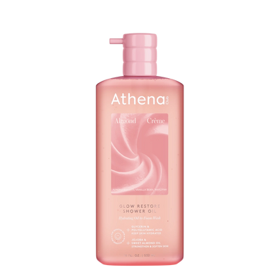 Glow Restore Body Wash Oil - Almond Crème