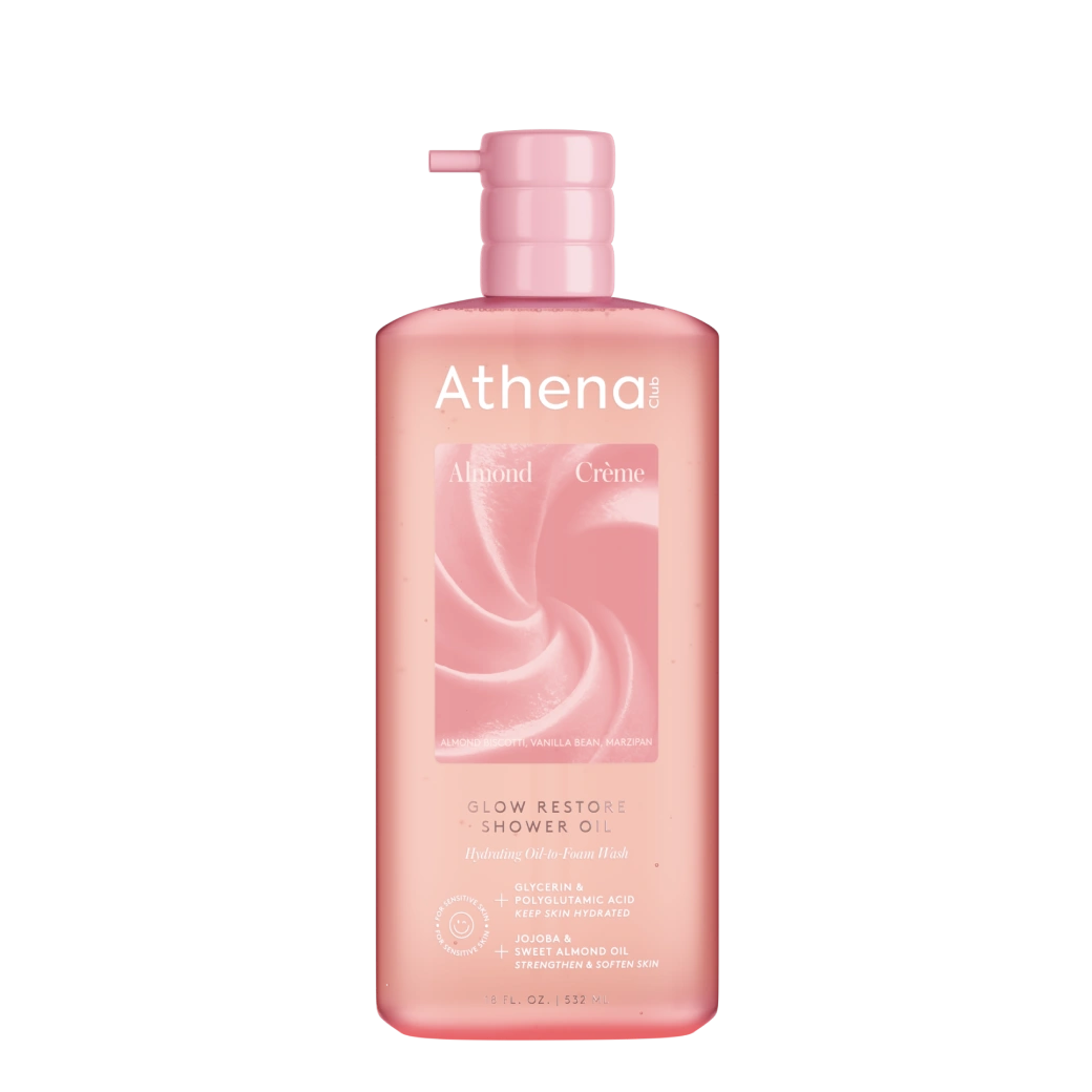 Glow Restore Body Wash Oil - Almond Crème