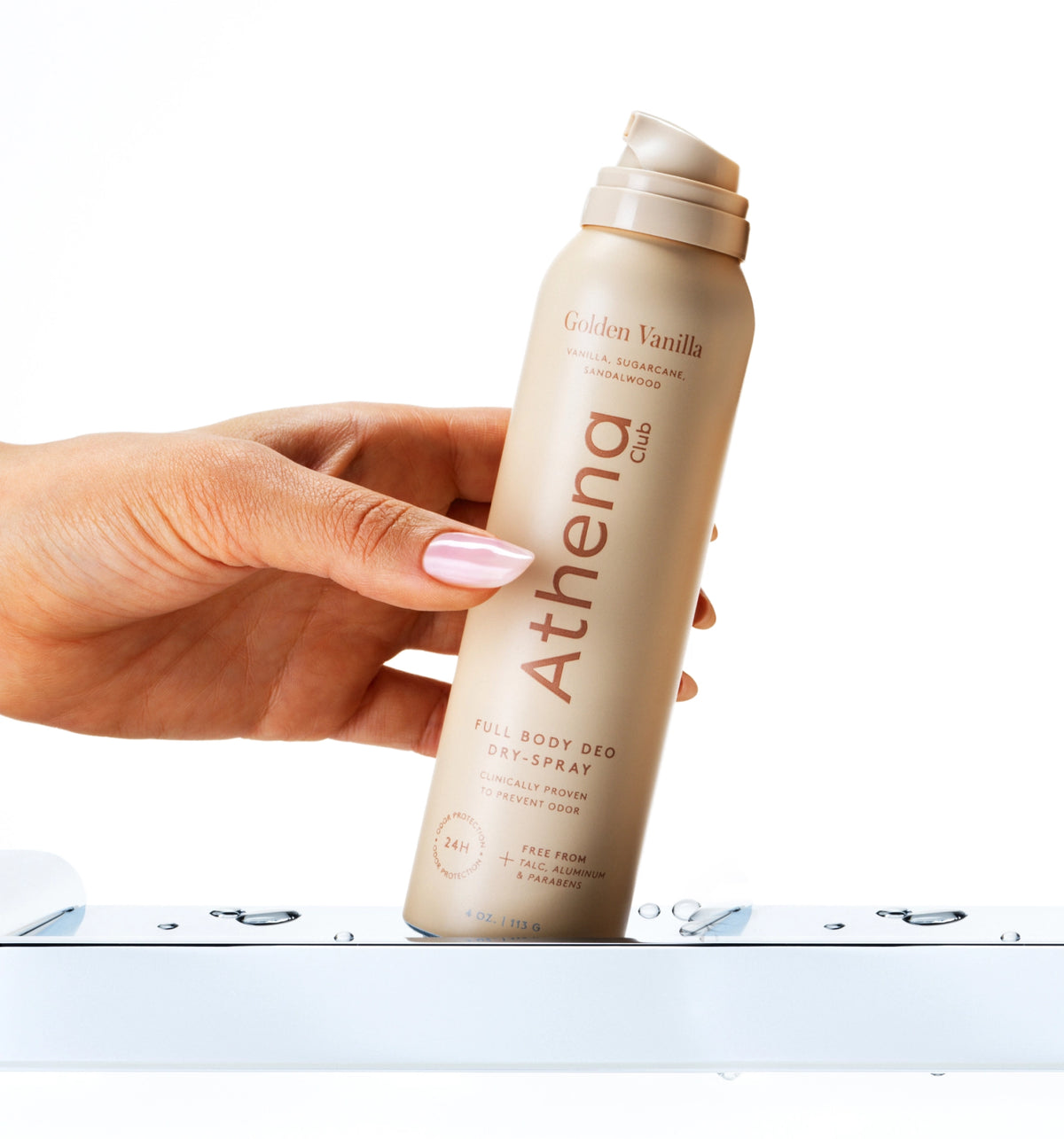 Athena Club Dry-Spray Golden Vanilla Full Body Deo