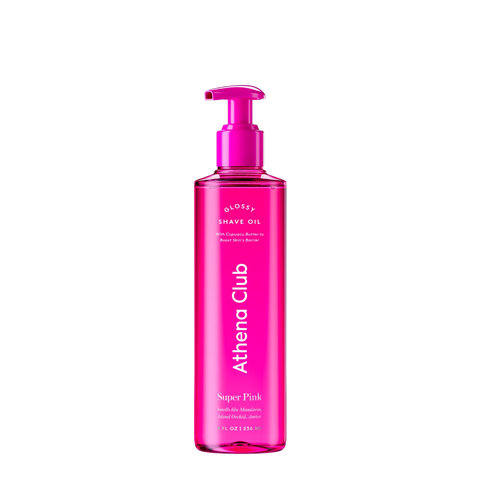 Glossy Shave Oil - Super Pink