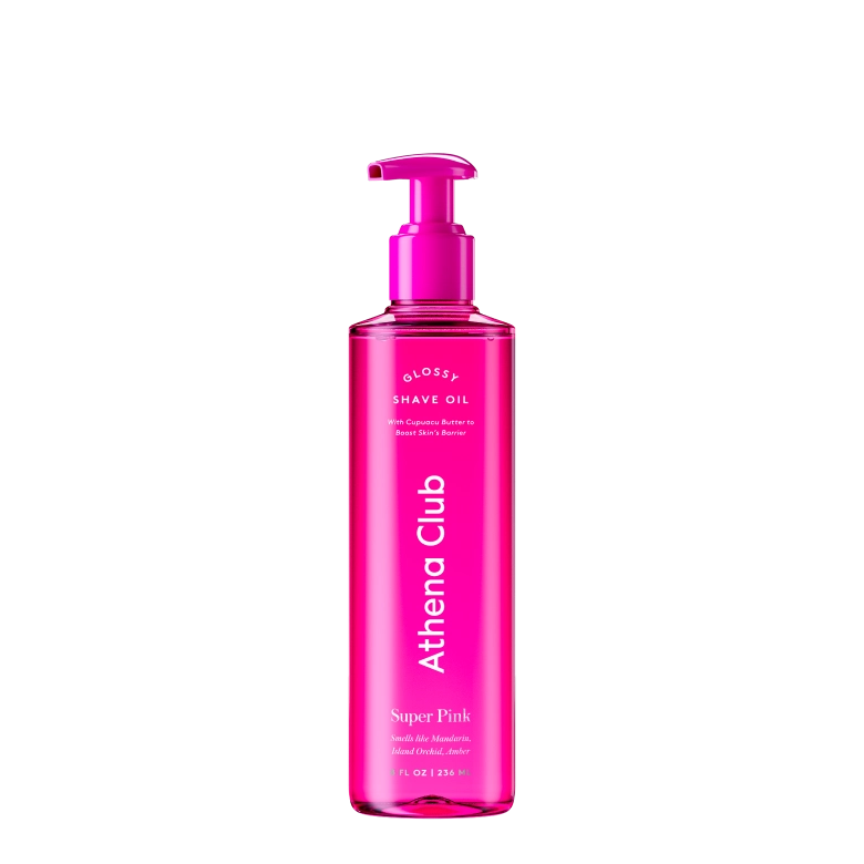 Glossy Shave Oil - Super Pink