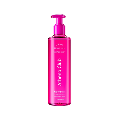Glossy Shave Oil - Super Pink